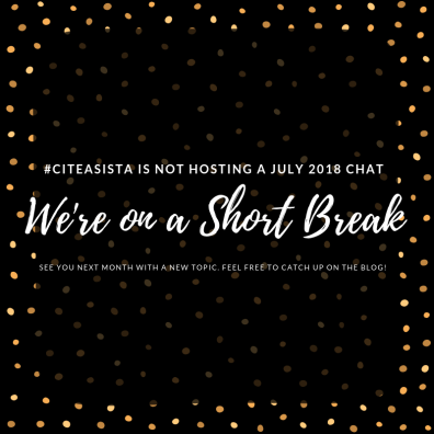 July 2018: No Chat